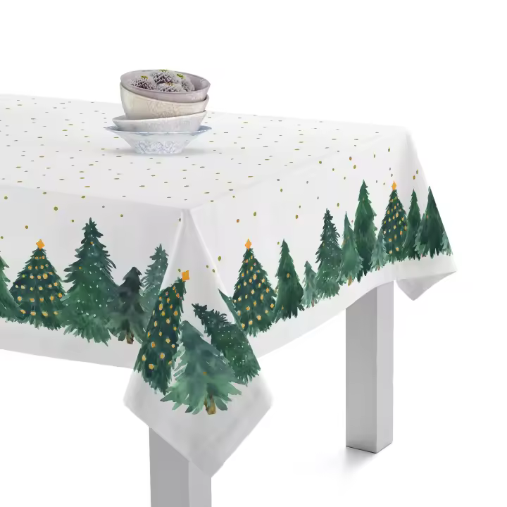 Happyfriday- Sapin Mantel, Manteles 100% Poliéster, calidad de 195 gr x m2, Fabricado en España - 1