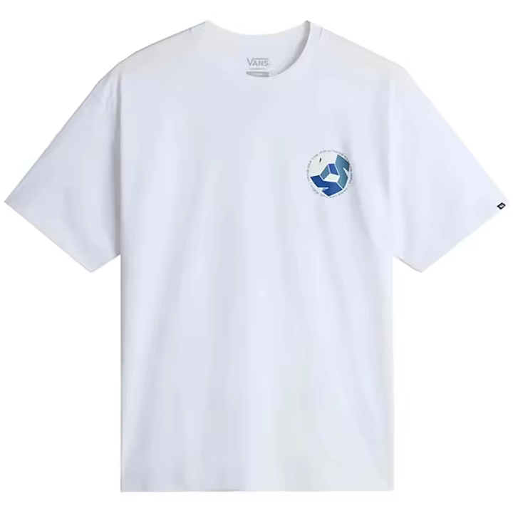 Camisetas De Manga Corta Vans para Hombre en color Blanco - 1