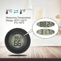 Mini Termómetro Y Higrómetro LCD Digital Para Nevera Y Congelador Rango De Temperatura -50~ +70°C Medidor De Temperatura Y Humedad Sensor Detector - details 2
