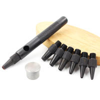 QJH Herramienta De Perforación De Cuero Redonda Desmontable Tamaños Variados 2.0/2.5/3.0/3.5/4.0/4.5/5.0mm Para Venta Al Por Mayor Y Por Piezas - details 4