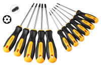 Juego De Destornilladores Torx Magnéticos CR-V Para Reparación De Teléfonos Y Computadoras Herramienta Manual Con Agujero De Seguridad T5-T30 Kit Multifuncional Antideslizante De Acero Cromo-vanadio - details 1