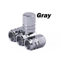 AUTCOAT 4Pcs Cubiertas De Válvula De Neumáticos De Aluminio Para Coches Motocicletas Camiones Bicicletas Resistente Al Agua - details 7