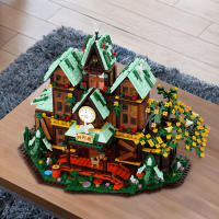 Kit De Construcción De Casa Con Luz LED Bloques Creativos Para Arquitectura Juguete De Construcción Para Niños Y Adultos - details 3