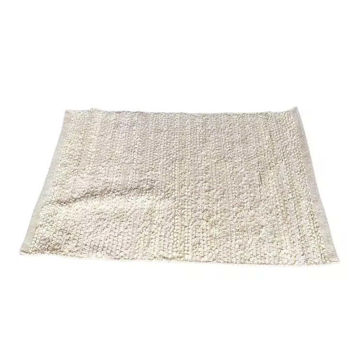 Alfombra Futonia Bahía 60x90 y 70x140 - Mezcla de Algodón y Viscosa 70% y 30% - Suave y Cómoda al Tacto - 1