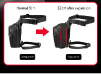 Bolsa De Brazo Para Motocicleta WOSAWE Multi-Función Reflectante De Poliéster Para Actividades Al Aire Libre Y Viajes - details 7