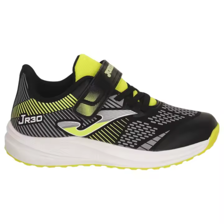 Zapatillas Joma Jr30 Jr 2401 Negro Amarillo Fluor Jr30W2401V Running Niño - 1