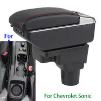 Caja De Reposabrazos Para Chevrolet Sonic Y Aveo Lova T250 T300 Accesorios Interiores Especiales De Auto Material PU Cuero Y ABS Plástico - details 0