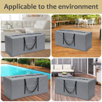 Bolsa De Almacenamiento Para Cojines Grande Capacidad Cubierta Protectora De Muebles Impermeable Anti-UV Rectangular Prueba De Rotura Para Árbol De Navidad - details 3