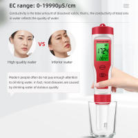 Medidor De Agua Digital 4 En 1 PH/TDS/EC/Temperatura Para Piscinas Agua Potable Acuarios Monitor De Calidad Del Agua - details 3