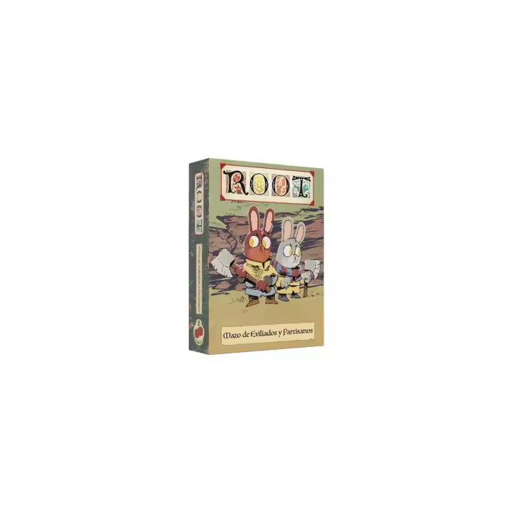 2Tomatoes Games | Root: Pack Cartas de Exiliados y Partisanos | Expansión Estratégica | Nuevas Cartas, Mecánicas y Posibilidades | Fantasía y Animales | 2 a 6 Juadores - 1