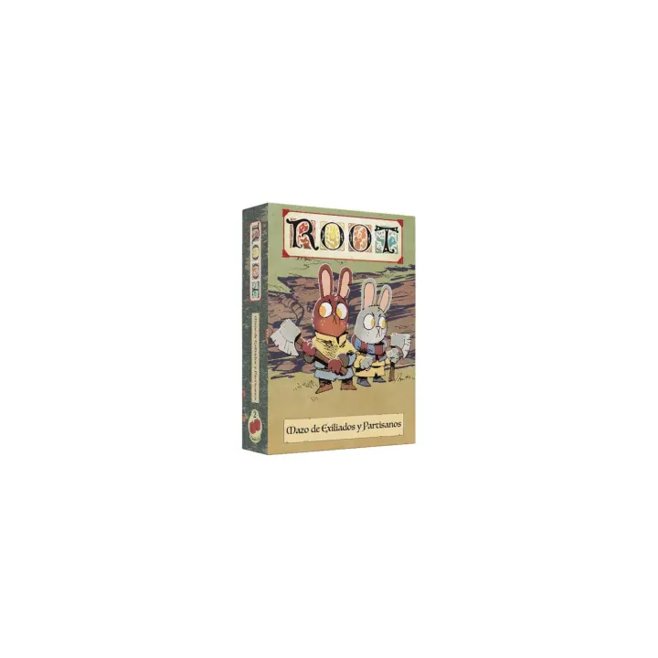 2Tomatoes Games | Root: Pack Cartas de Exiliados y Partisanos | Expansión Estratégica | Nuevas Cartas, Mecánicas y Posibilidades | Fantasía y Animales | 2 a 6 Juadores - 1