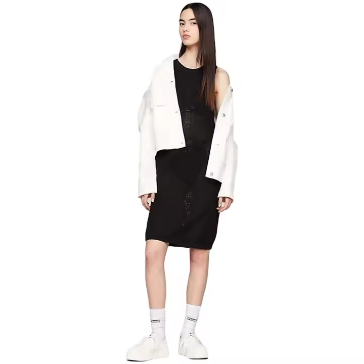 Vestido Tommy Jeans  para mujer en color negro - 1