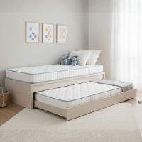 FusionHome - Colchón AloeCare Juvenil - Ergonómico Tejido Strech 100% - Ideal para Cama Nido - details 1