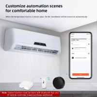 Sensor De Temperatura Y Humedad Bluetooth Mini Compatible Con APP Remota Tuya Termómetro Y Higrómetro Para El Hogar - details 7