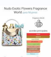 Nudo Exótic Flowers de Fragrance World Eau De Parfum 100ml fragancia aromática espaciada - details 0