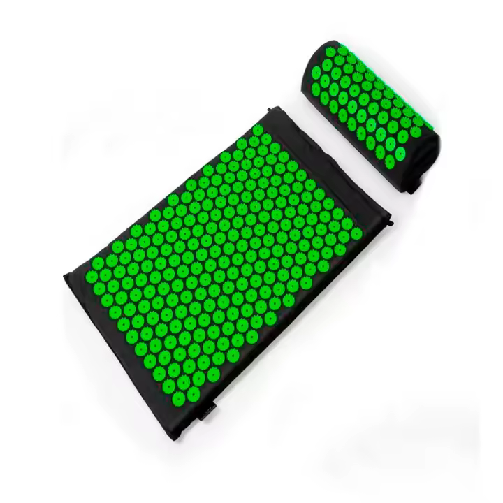 Esterilla de Acupresión y Almohada Cervical Kinoto para Aliviar Dolor de Cuello y Espalda - Electroestimulador Muscular - 1