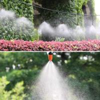 Kit De Riego Con Rojellones Automático Para Jardín 5M-20M Sistema De Mistificación Con Tubo PE 4/7 Y Conector - details 5