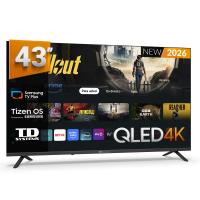 TD Systems - Smart TV 43 pulgadas Qled 4K. Samsung TV Tizen OS 8.0. Sintonizador triple (DVB-T2/C/S2). Televisores con Samsung Smart TV Gaming Hub. Televisión del 2026. Compatible con Prime Video, Netflix, Movistar+, HBO, y más Apps - PRIME43QC22TIZEN - details 0