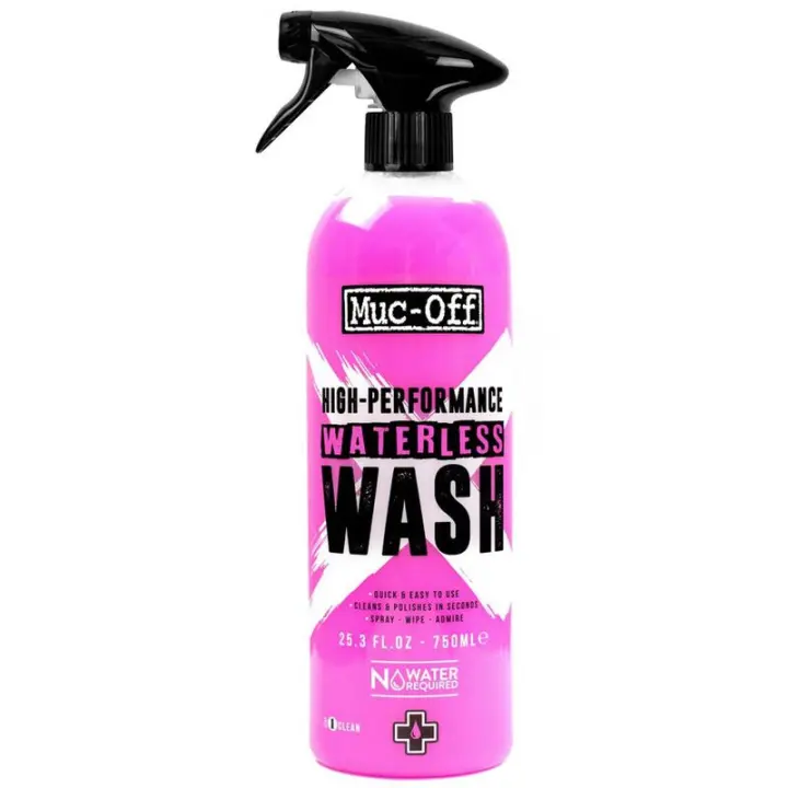 Muc Off Limpiador Sin Agua de Alto Rendimiento 750ml - Limpieza Sin Agua | Brillo Duradero | No Deja Manchas - 1