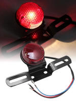 Luz De Freno Trasera LED Roja Para Motocicleta ATV Iluminación De Señalización Vehicular Con Soporte Para Placa De Matrícula - details 3