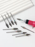 1pc Bit De Uñas De Acero Tungsteno Para Remover Polvo Y Cortar Tiras De Uñas Herramienta De Manicura Con Cabeza De Grind Head - details 18