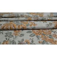 Mercatienda.es Cortinas Exteriores Puerta Calle de Auténtica Travilla Jacquard Alpujarra 140x260cm Flor Salvaje Amarillo - details 2