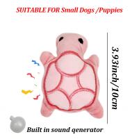 Mini Juguete De Peluche De Tortuga Para Perros Lindo Y Seguro Para Mordedor Y Salud Dental Adecuado Para Puppies Juguetes De Fleece - details 5