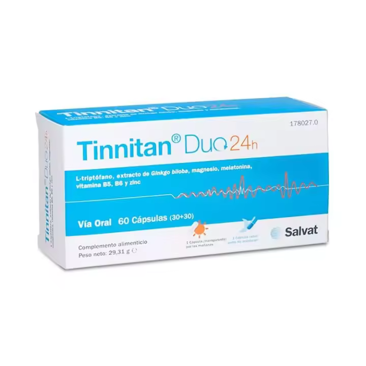 TINNITAN DUO 24 H  30 CAPSULAS + 30 CAPSULAS - 1