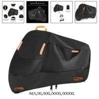 Cubierta De Motocicleta Impermeable Para Todas Las Estaciones Protección UV Y Antipolvo Tejido Resistente Al Desgaste Cubierta De Motocicleta 210D Para Exterior E Interior - details 0