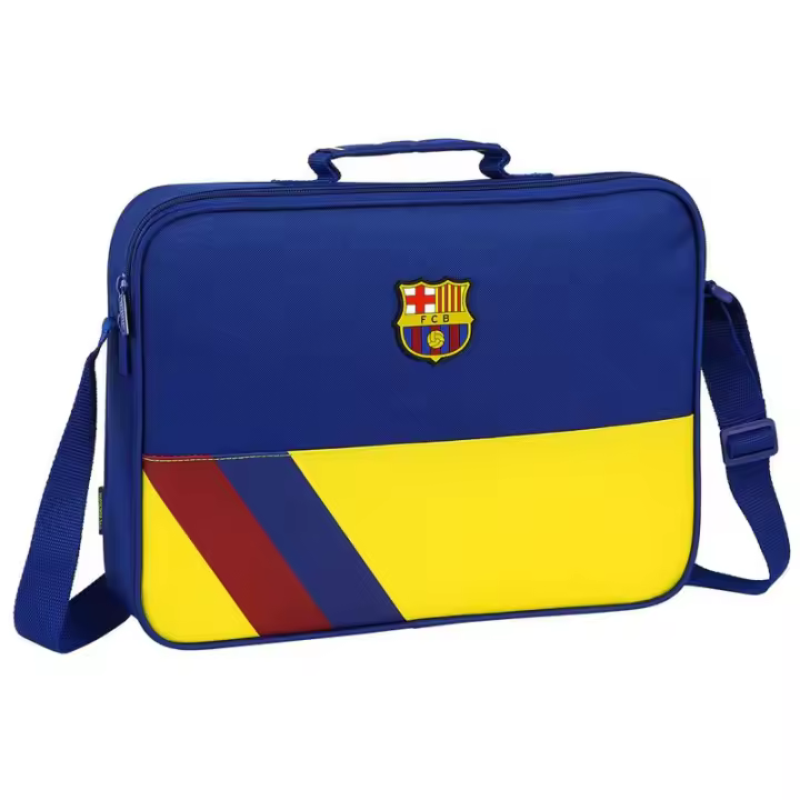Cartera Extraescolar F.C. Barcelona 38x28x6cm, Kiglam - 1