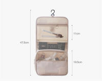 Bolsa De Cosméticos Con Gancho Para Mujer Bolso De Viaje Impermeable Organizador De Belleza Neceser De Baño Almacenamiento De Maquillaje - details 2