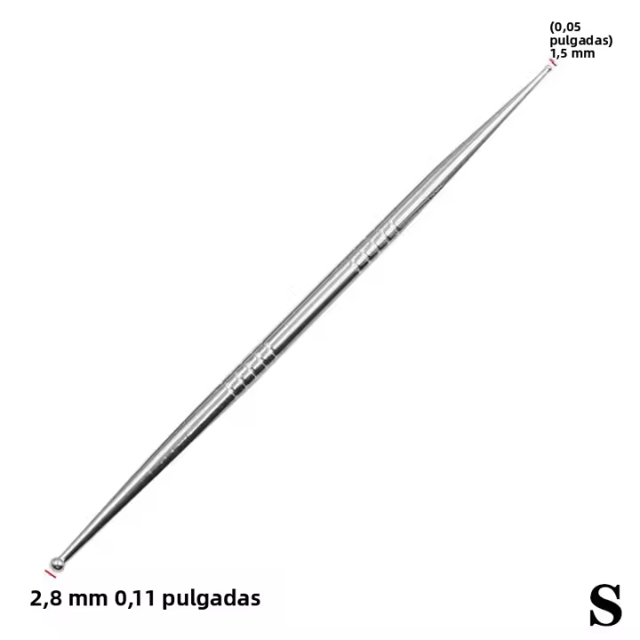 Lápiz De Acupuntura Manual De Acero Inoxidable Herramienta De Masaje Profundo Para Alivio Del Dolor Y Relajación Corporal - 1