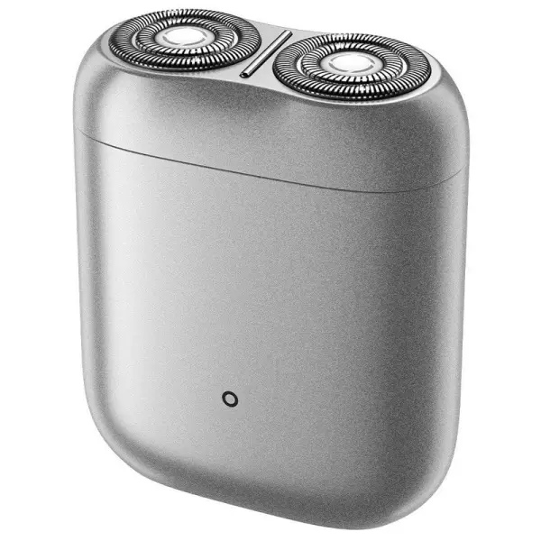 Xiaomi electric shaver s200 afeitadora electrica - bateria - usb-c - controles inteligentes - laminas curvas suaves - tamaño compacto - cabezal magnetico - color plata - 1