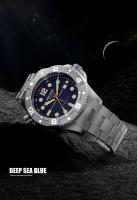 Reloj De Pulsera Mecánico Para Hombre FeelNever Sport De Natación Profesional Cristal De Zafiro Acero Inoxidable Resistente Al Agua 50Bar Con Fecha - details 9