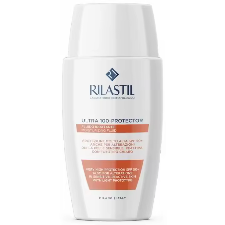 Rilastil Sun System Ultra 100 Protector Emulsión Solar Facial, 50 Ml - 1