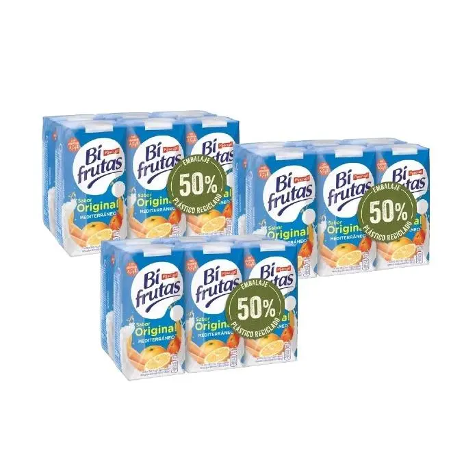 PASCUAL BIFRUTAS TROPICAL 200 ml P-6 CAJA DE 18U (total 3.6L) - 1