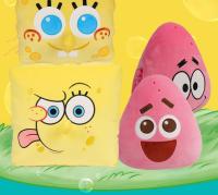 Almohada De Peluche Anime Auténtico Spongebob Squarepants Patrick Star Kawaii Juguete Calefactor De Mano Regalos De Cumpleaños Y Halloween Para Niños Y Adultos - details 1