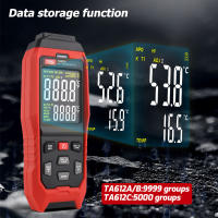 TA612C Termómetro Digital Con Pantalla LCD De 4 Canales Para Thermocouple K/J Tipo Almacenamiento De 5000 Grupos Y Descarga USB - details 4