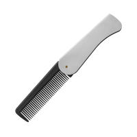 Peine Plegable Portátil Para Hombres Y Mujeres Estilo De Pelo Y Barba Peine De Bolsillo Material a Uso Diario Para Cabello Y Cara - details 3
