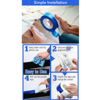 Dispensador De Cinta Adhesiva Para Pintura Herramienta De Decoración Doméstica Aplicador De Cinta Adhesiva Para Pintor - details 5