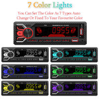 Receptor De Radio FM Bluetooth HIPPBQCC 1 Din Con Pantalla Táctil 7 Colores Control Remoto AUX/2 USB/TF Función De Encontrar El Coche - details 5