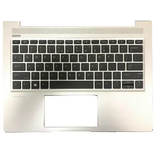 HP L44548-071 refacción para laptop Carcasa inferior con teclado - 1