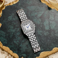 Reloj De Cuarzo Para Mujer Marca Popular Moda Casual Pulsera De Acero Inoxidable Con Marcadores Arábigos Resistente Al Agua - details 4