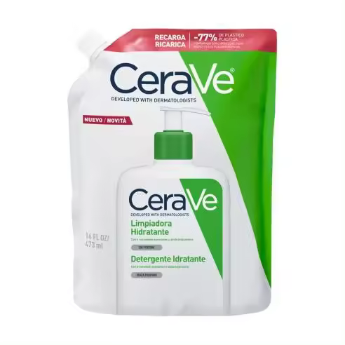 CERAVE LIMPIADORA HIDRATANTE ENVASE 473 ML RECARGA - 1