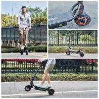 Scooter Eléctrico iScooter W8, Motor de 500W, Batería de 48V 10.4Ah, Neumático de 9.3 pulgadas, Velocidad Máxima de 40 km/h, Autonomía de 40 km, Freno de Disco Delantero + Freno de Tambor Trasero, Doble Absorción de Impactos, Control por App - details 9