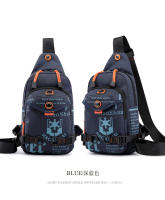Bolsa Bandolera Para Hombre En Nylon Bolsa De Hombro Cruzada Pequeña Rucksack De Viaje Estilo Casual Con Bolsillos Internos Y Exterior - details 21