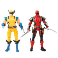 Figuras De Acción Deadpool Y Wolverine Super Guerra Colección Para Adultos Y Niños Juguete Modelo 18cm PVC Escala 1/12 - details 0