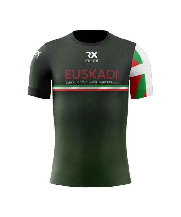 Rx Heavy - Camiseta Cross Training técnica - EUSKAL HERRIA Rx Heavy Camiseta hombre tecnica   camiseta técnica poliester deportiva deporte ligera fibra sublimada hombre correr atletismo sport original llamativa elegante económica españa - 1