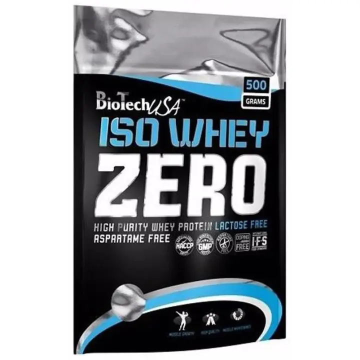 Biotech Iso Whey Zero Proteína Chocolate 500G - 1
