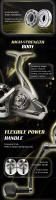Carrete De Pesca Spinning De Acero Inoxidable M Potente 8000-14000 25KG Para Agua Salada Y Dulce Con Arrastre Pre-Loading - details 5